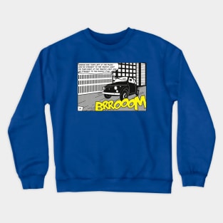 brrooom Fiat 500 Crewneck Sweatshirt